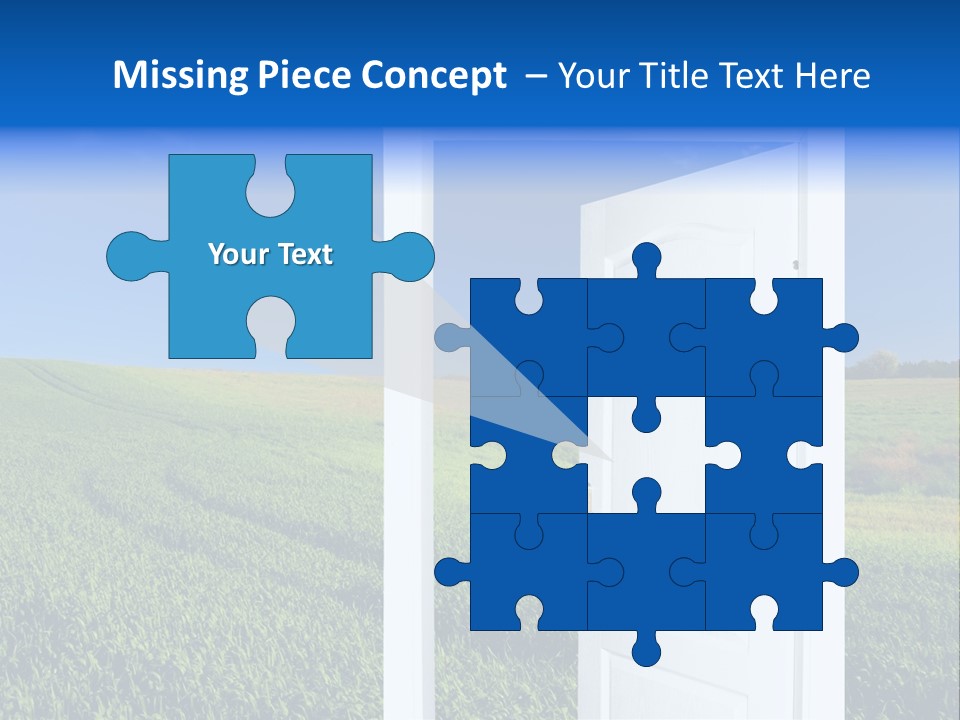 Spring Exit Landscape PowerPoint Template