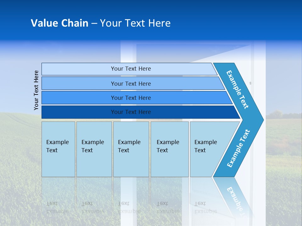Spring Exit Landscape PowerPoint Template