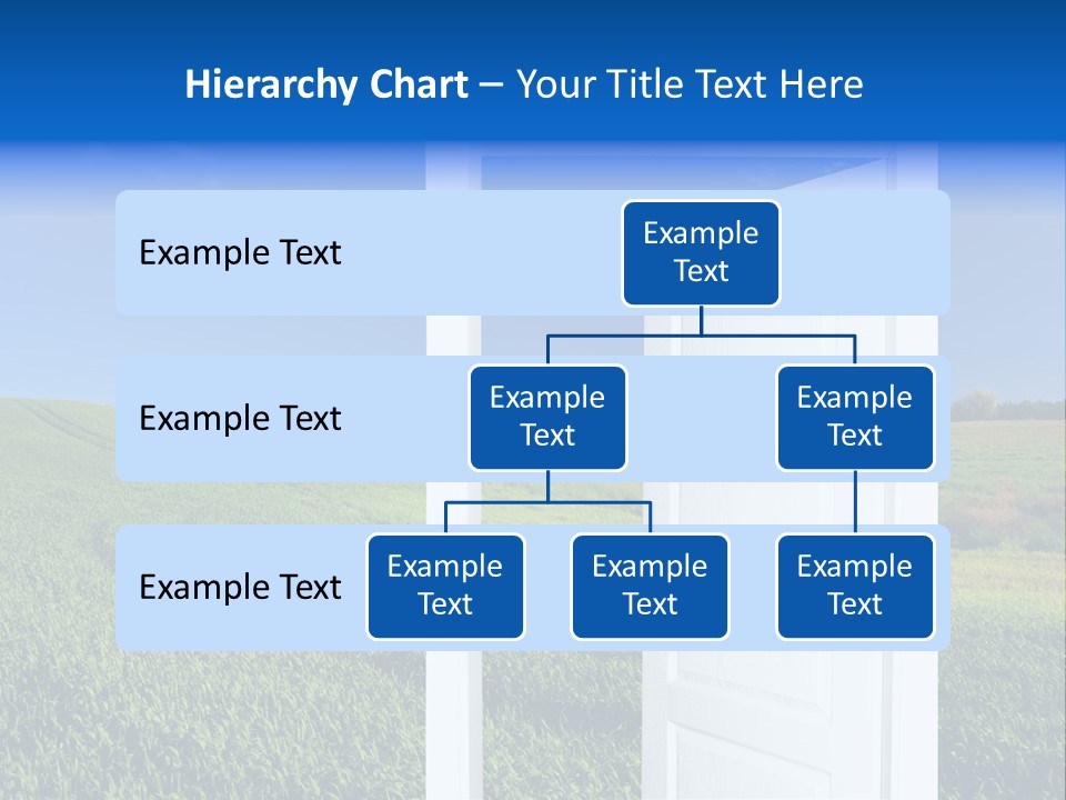 Spring Exit Landscape PowerPoint Template