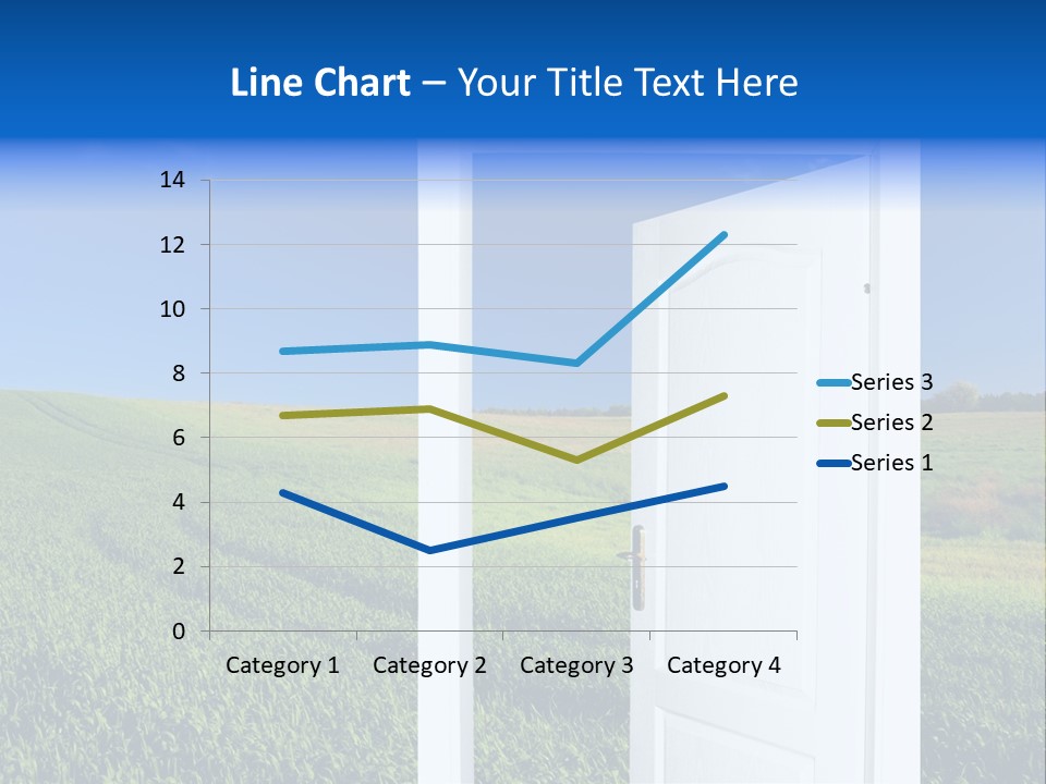 Spring Exit Landscape PowerPoint Template