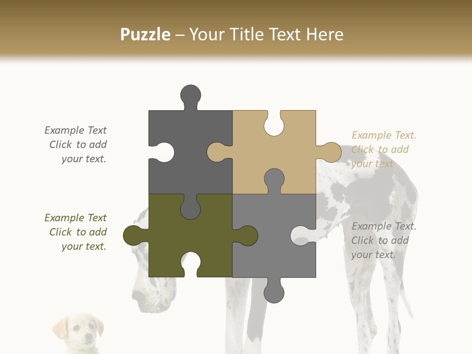 Large Domestic Mammal PowerPoint Template