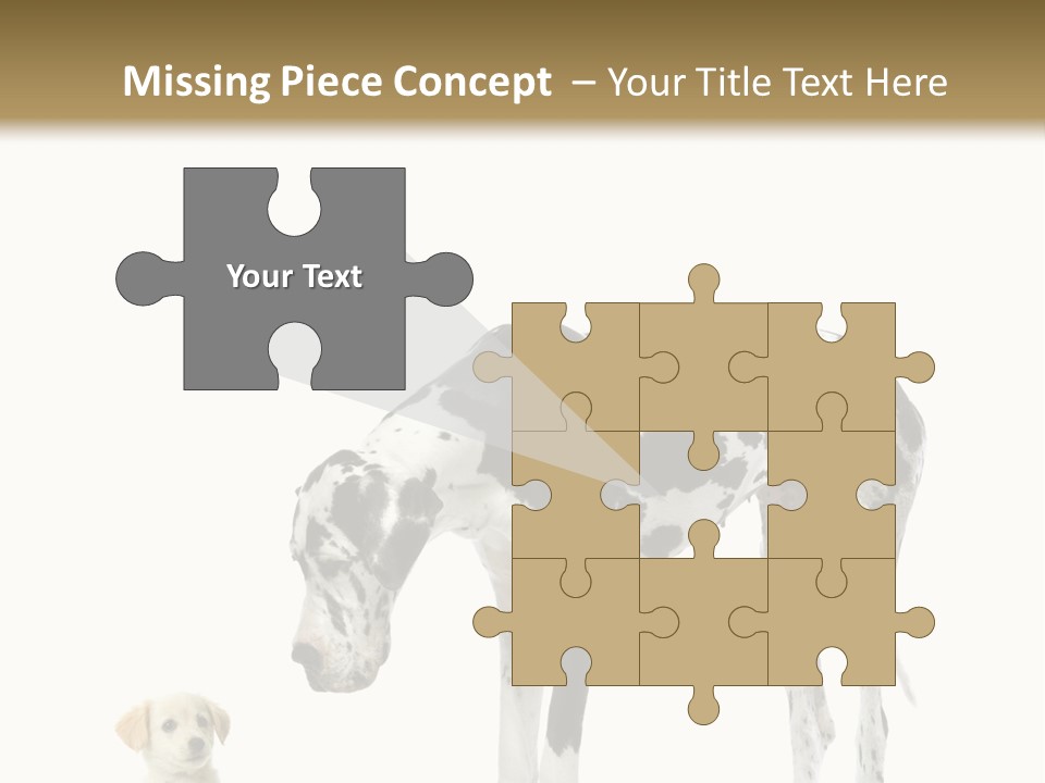 Large Domestic Mammal PowerPoint Template