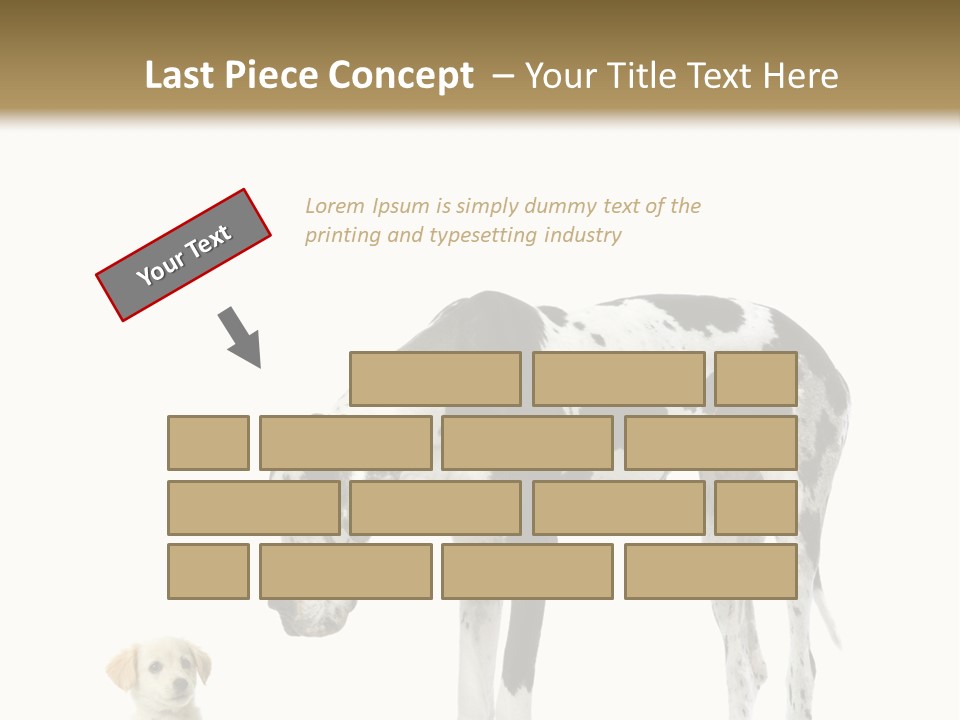 Large Domestic Mammal PowerPoint Template