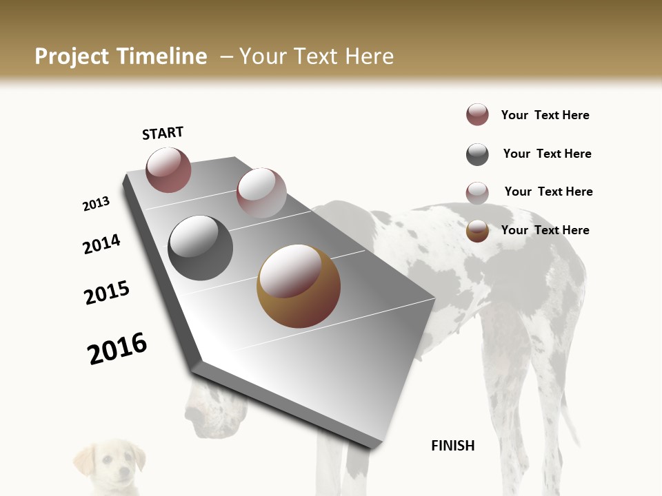 Large Domestic Mammal PowerPoint Template
