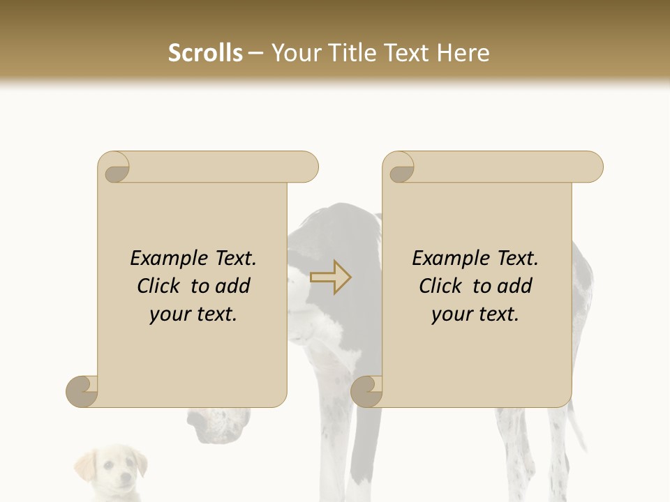 Large Domestic Mammal PowerPoint Template