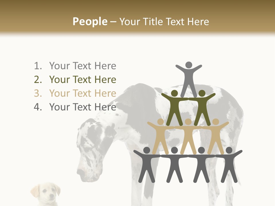 Large Domestic Mammal PowerPoint Template
