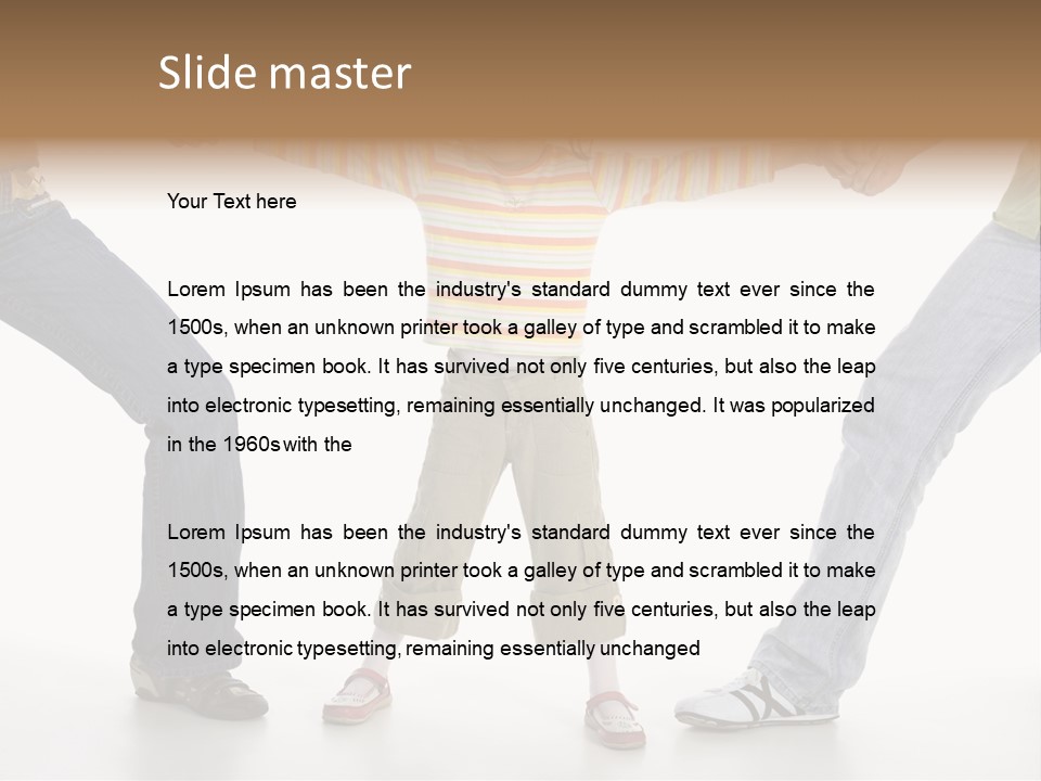 People Generation Motherhood PowerPoint Template