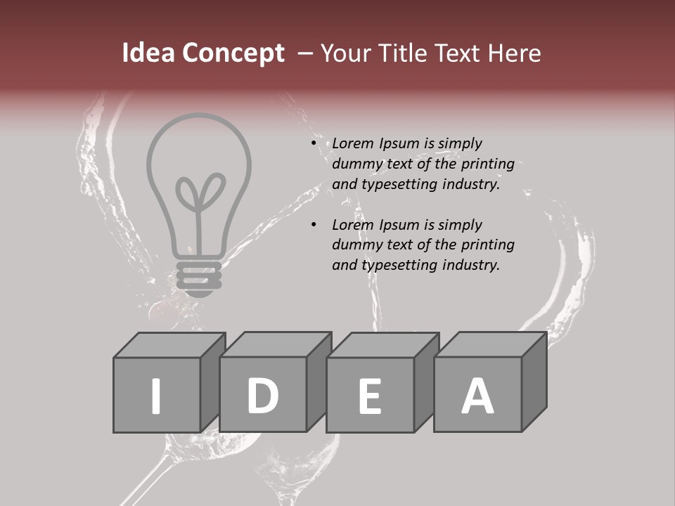 Fizz Explosion Valentine PowerPoint Template