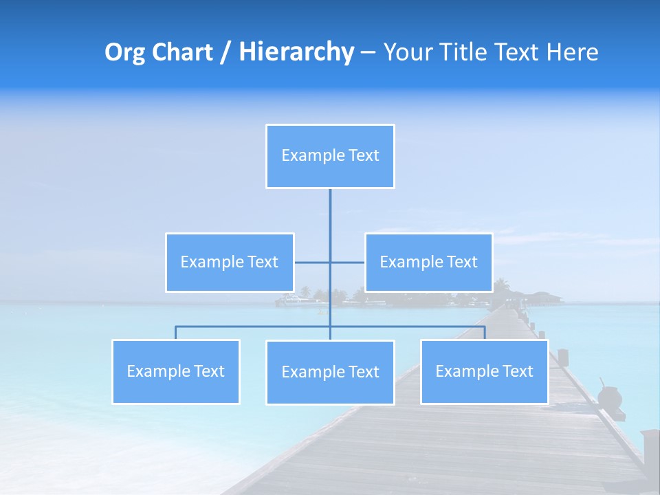 Island Coastline Sky PowerPoint Template