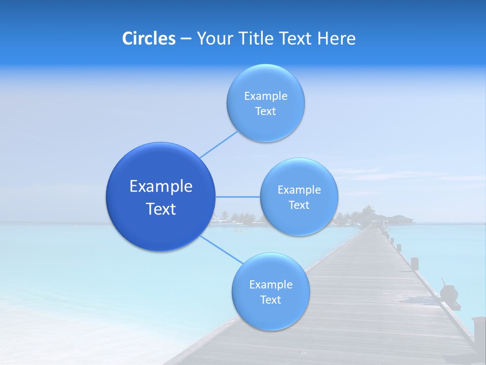 Island Coastline Sky PowerPoint Template
