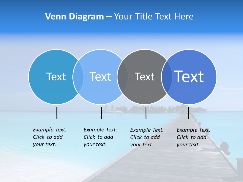 Island Coastline Sky PowerPoint Template