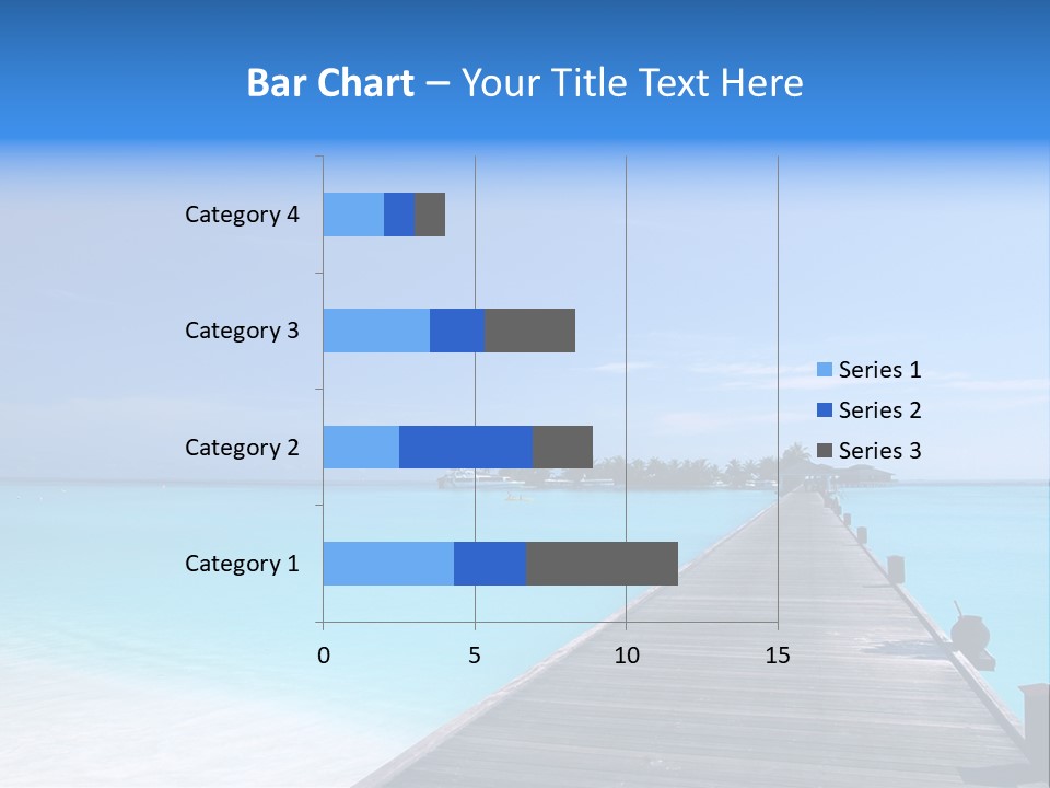 Island Coastline Sky PowerPoint Template