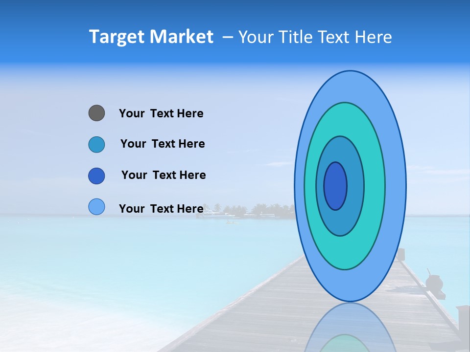 Island Coastline Sky PowerPoint Template