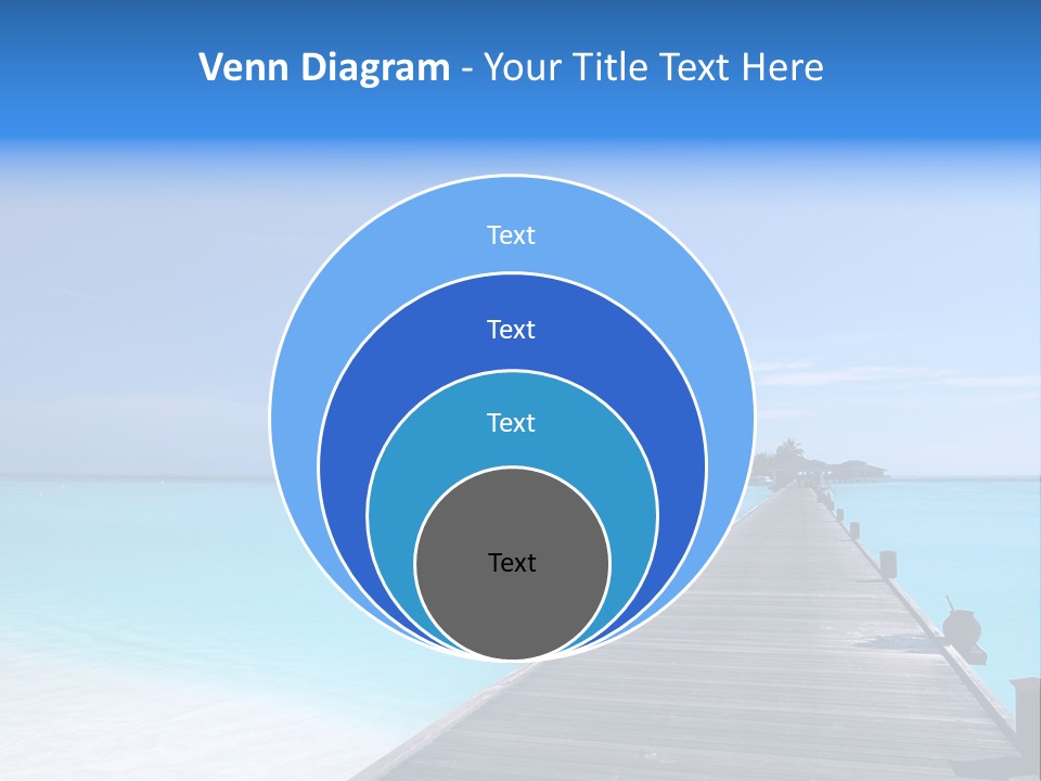 Island Coastline Sky PowerPoint Template