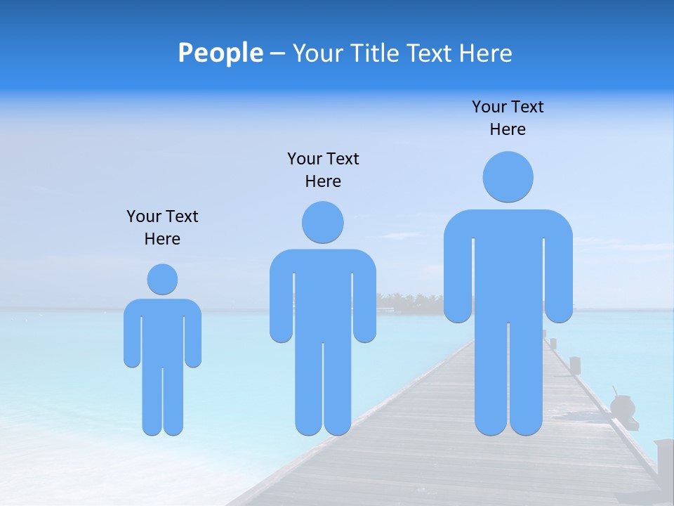 Island Coastline Sky PowerPoint Template