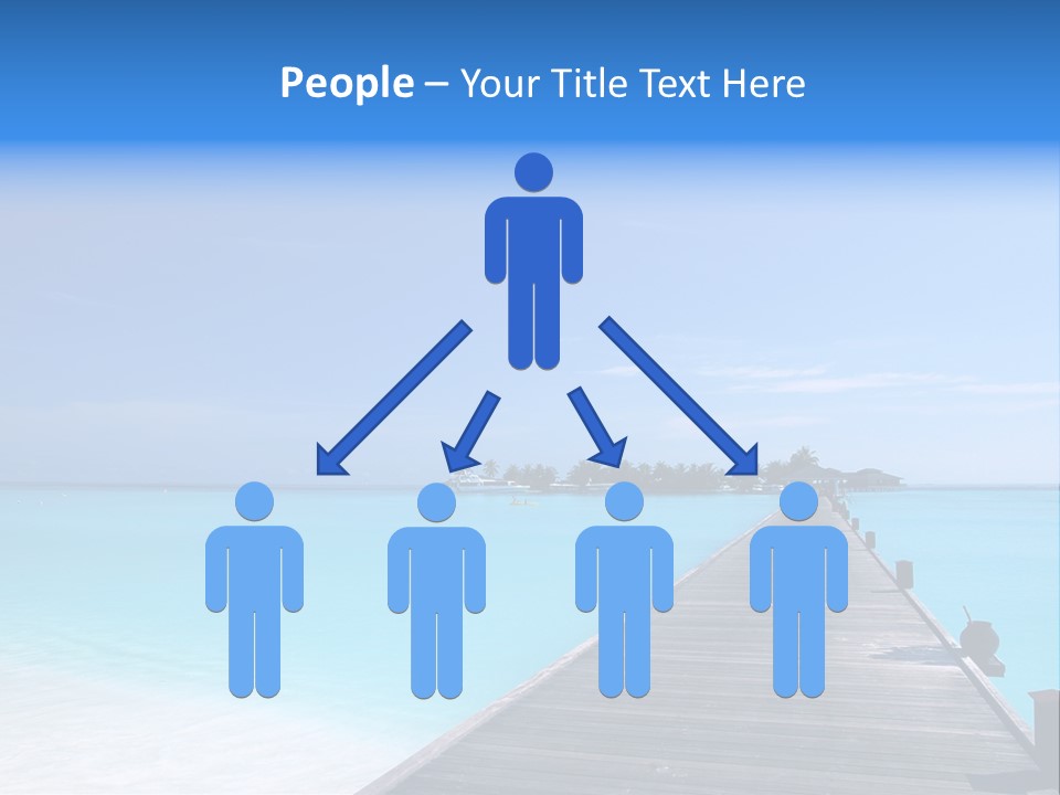 Island Coastline Sky PowerPoint Template