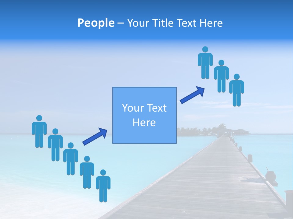 Island Coastline Sky PowerPoint Template