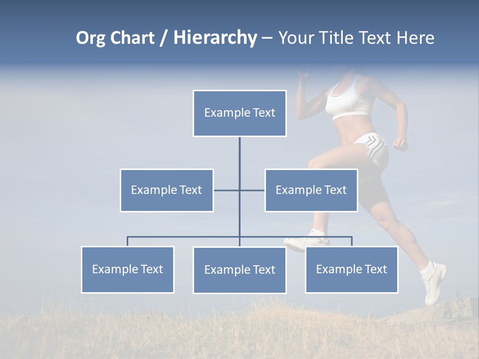 Workout Action Shoes PowerPoint Template