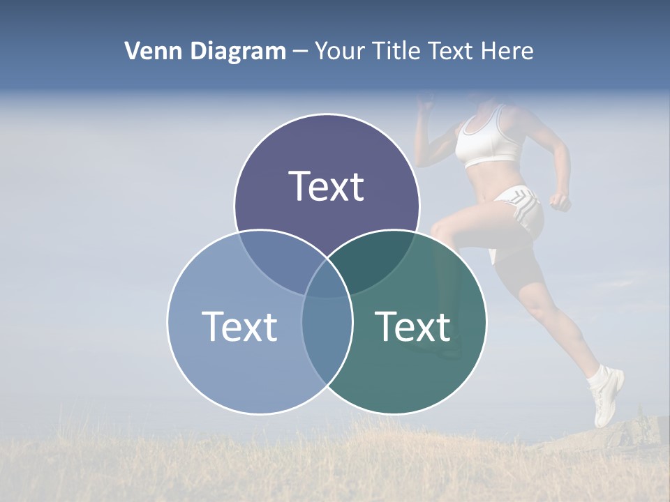 Workout Action Shoes PowerPoint Template