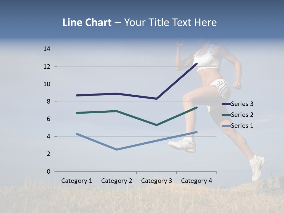 Workout Action Shoes PowerPoint Template