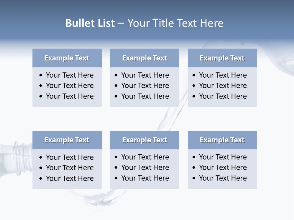 Bottle Idea Hale PowerPoint Template