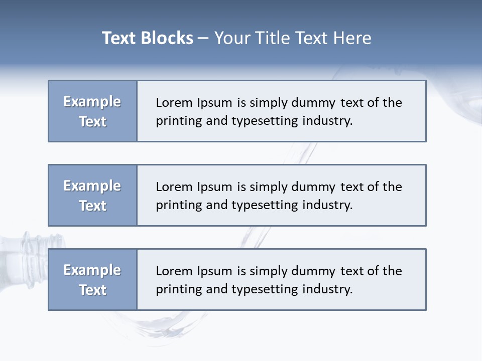 Bottle Idea Hale PowerPoint Template
