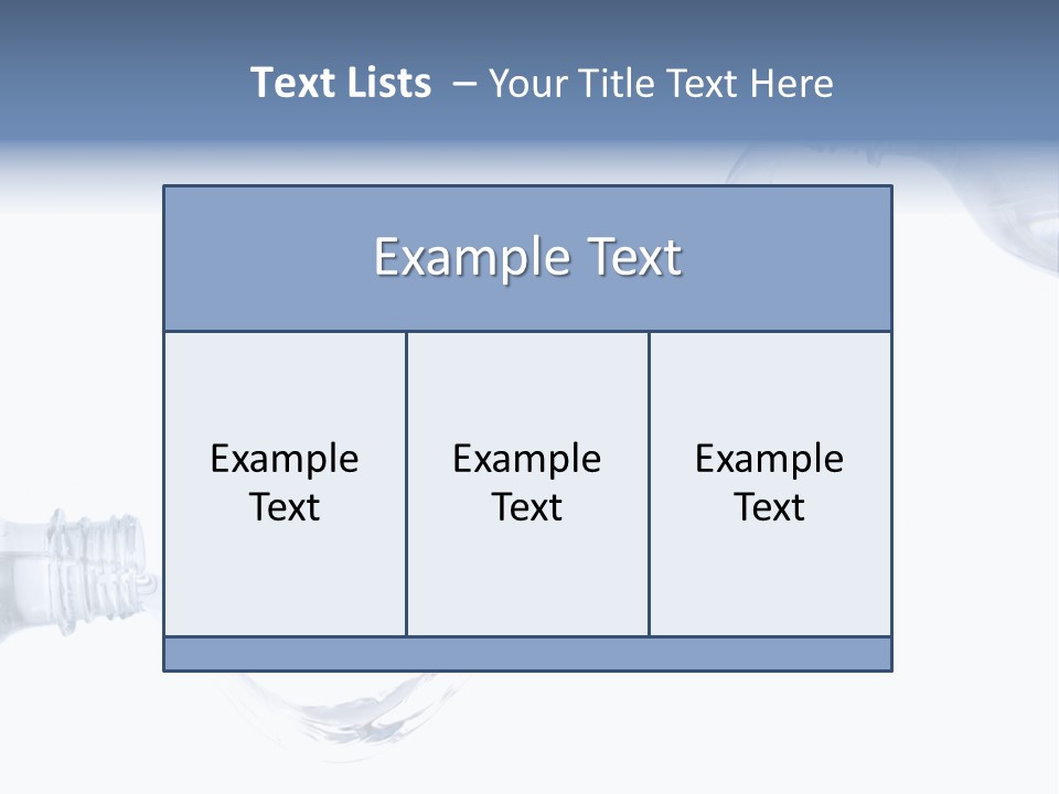 Bottle Idea Hale PowerPoint Template