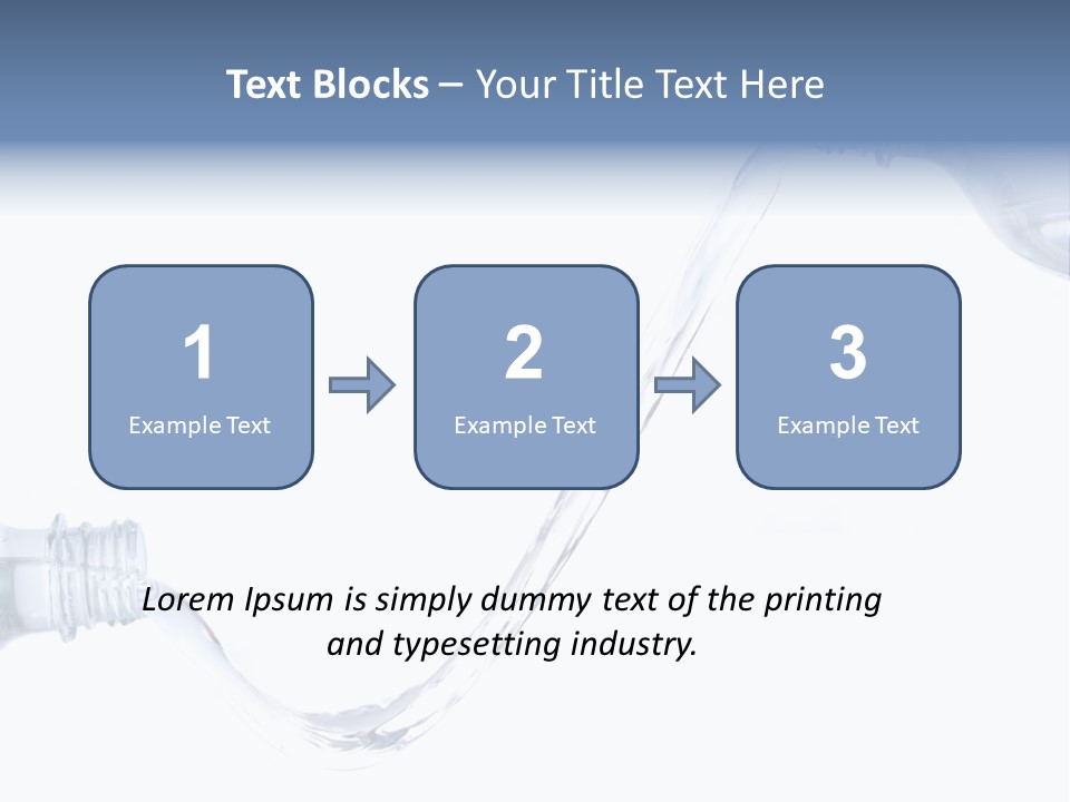 Bottle Idea Hale PowerPoint Template