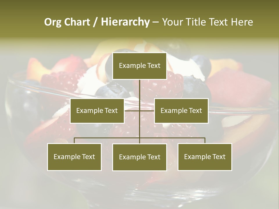 Summer Tropical Fruitsalad PowerPoint Template