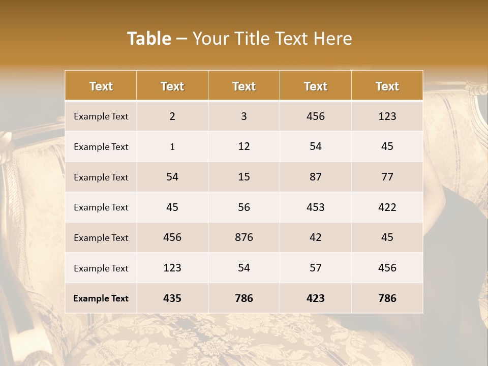 Vintage Pretty Pose PowerPoint Template