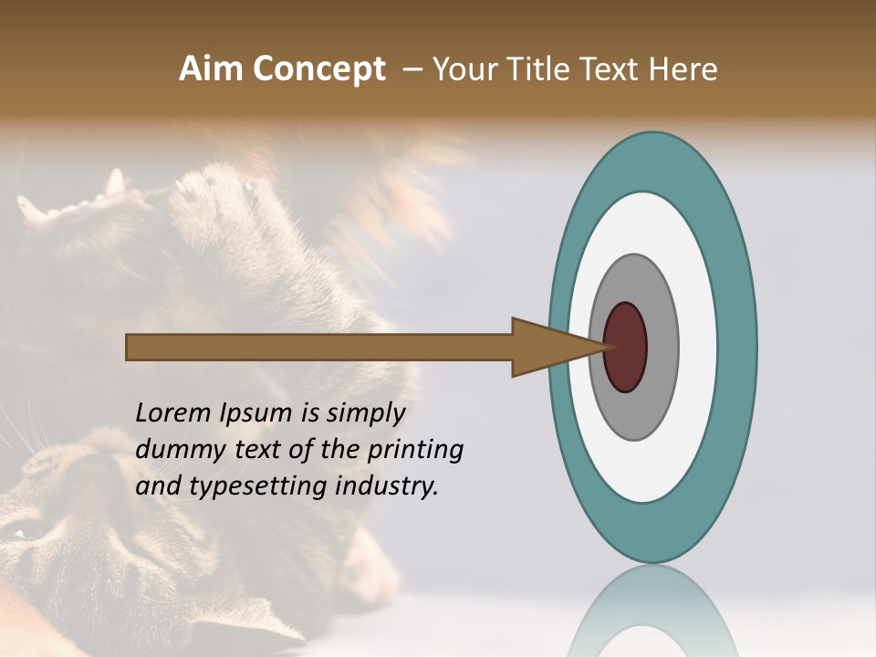 Face Young Pet PowerPoint Template