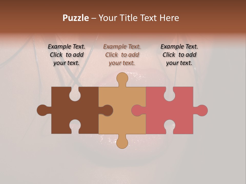 Woman Lips PowerPoint Template