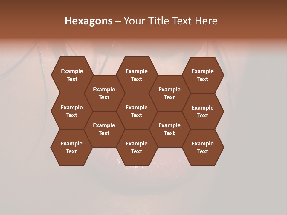 Woman Lips PowerPoint Template