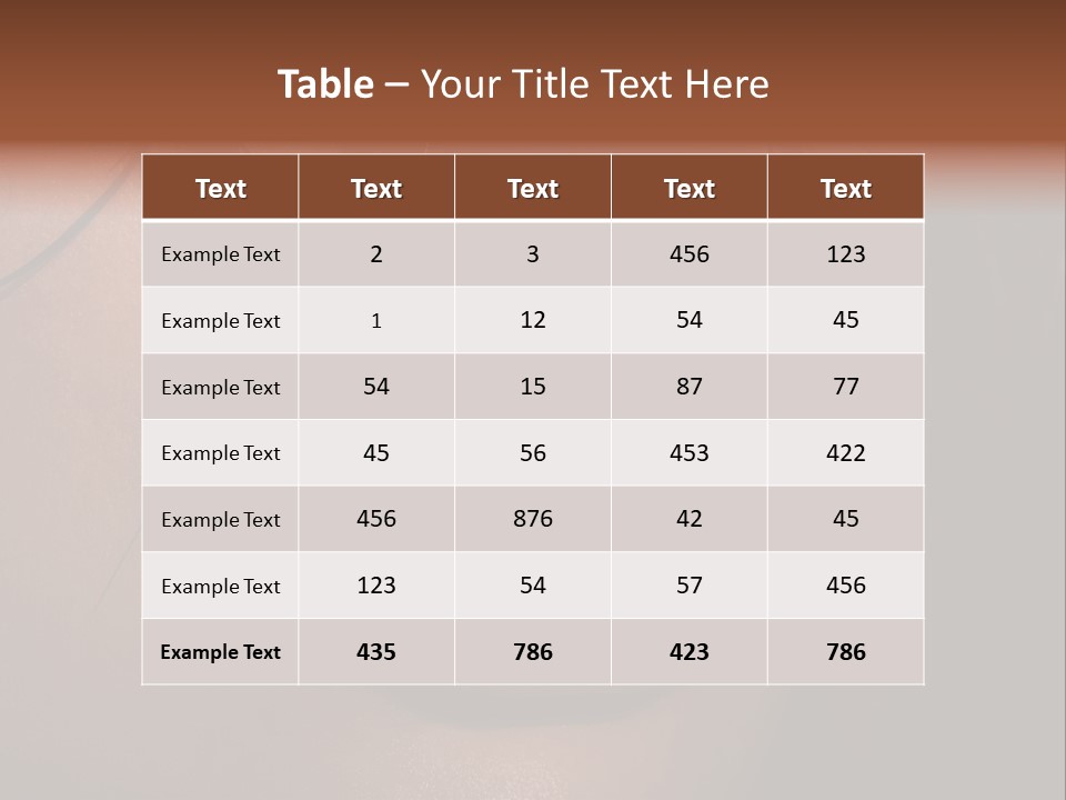 Woman Lips PowerPoint Template