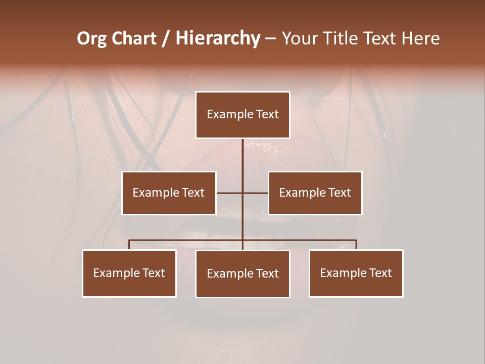 Woman Lips PowerPoint Template