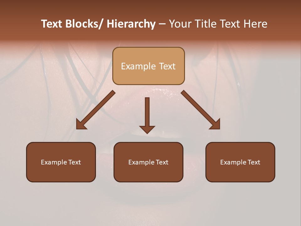 Woman Lips PowerPoint Template