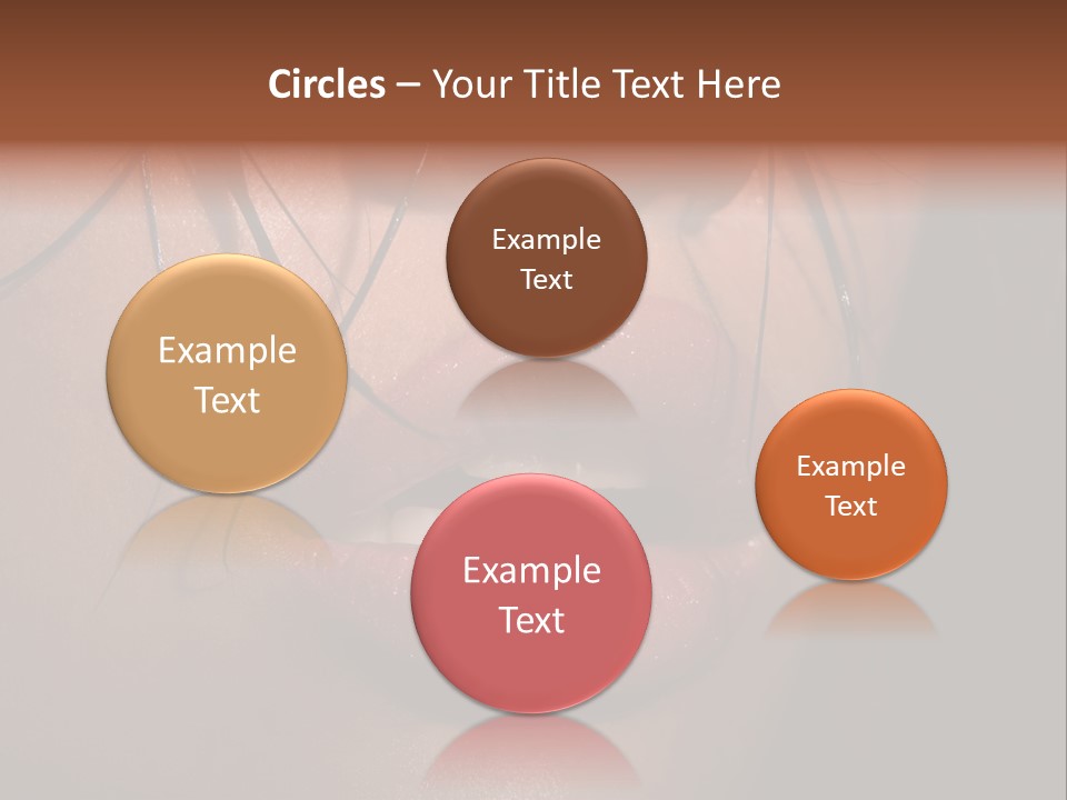 Woman Lips PowerPoint Template