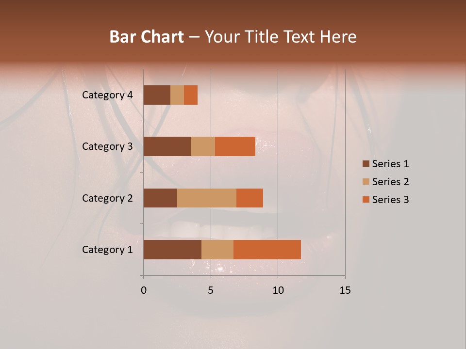 Woman Lips PowerPoint Template