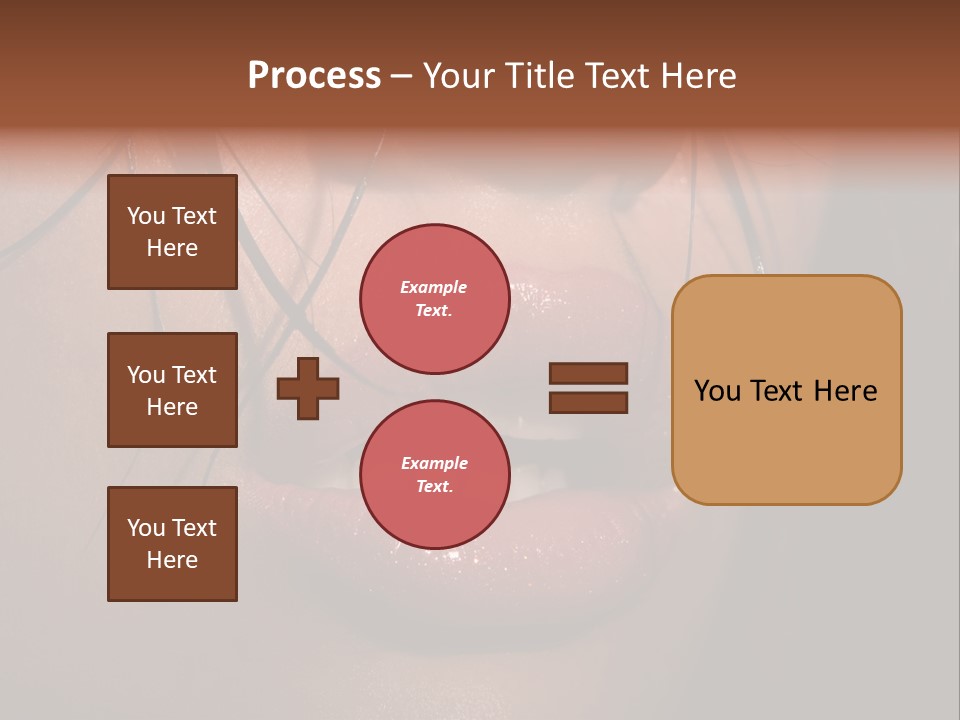 Woman Lips PowerPoint Template
