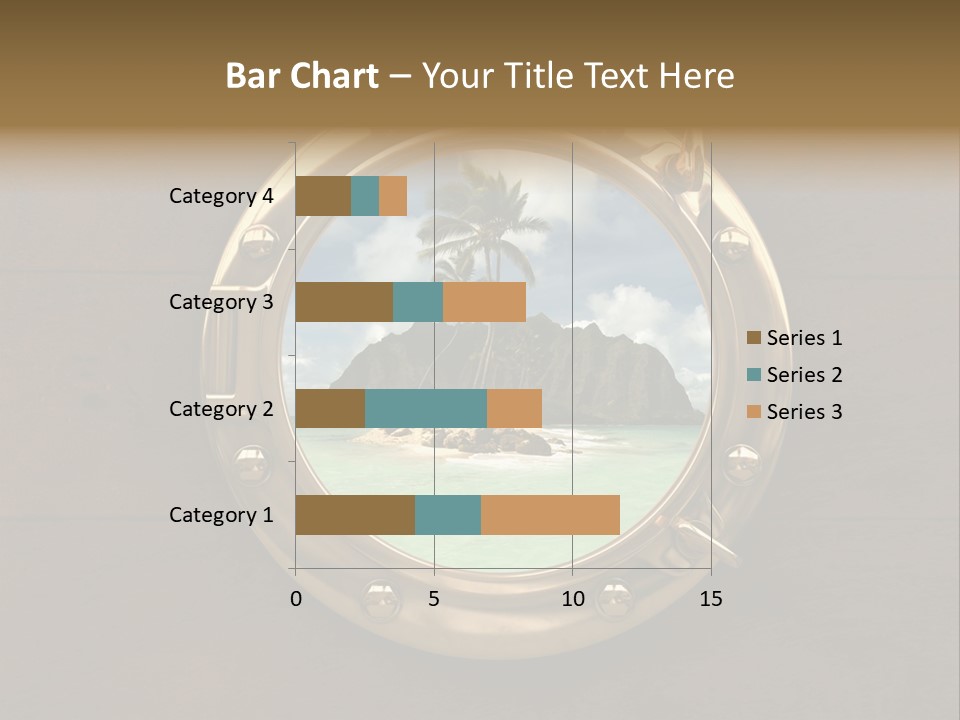 Cruise Ship Porthole PowerPoint Template