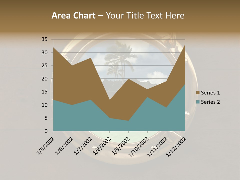 Cruise Ship Porthole PowerPoint Template