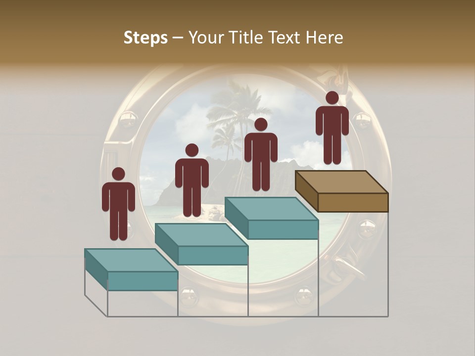 Cruise Ship Porthole PowerPoint Template