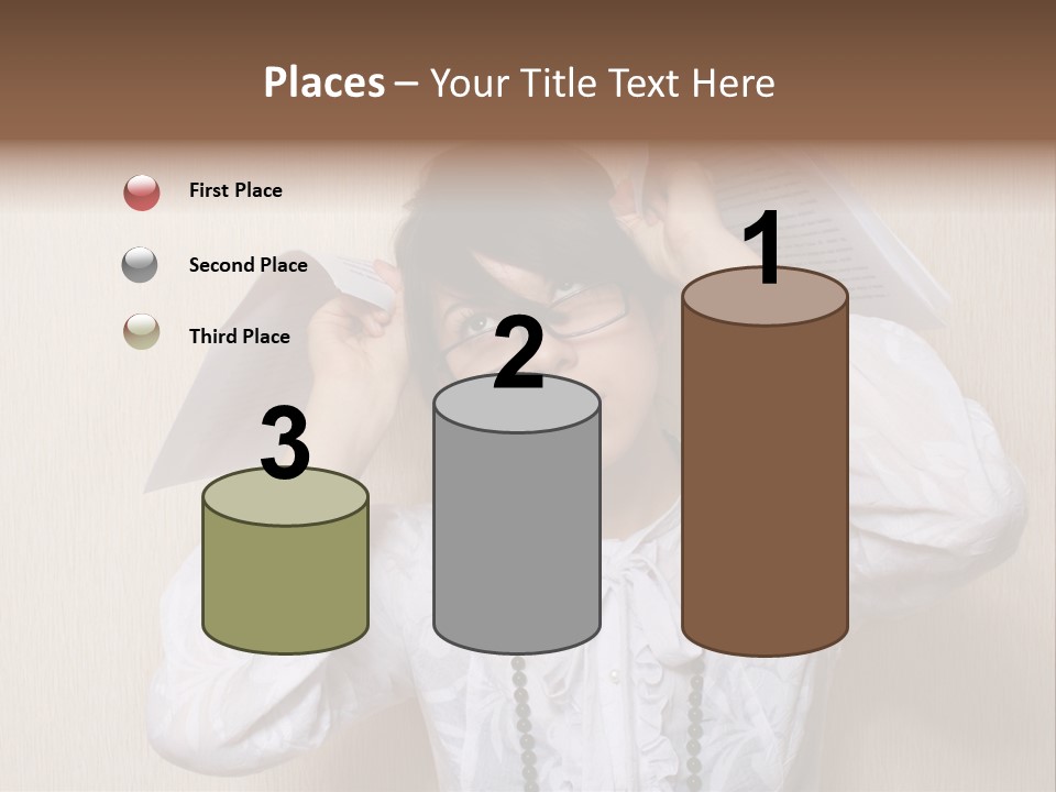 Office Arms Manager PowerPoint Template