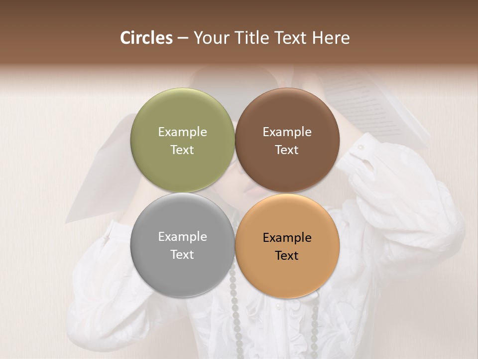 Office Arms Manager PowerPoint Template