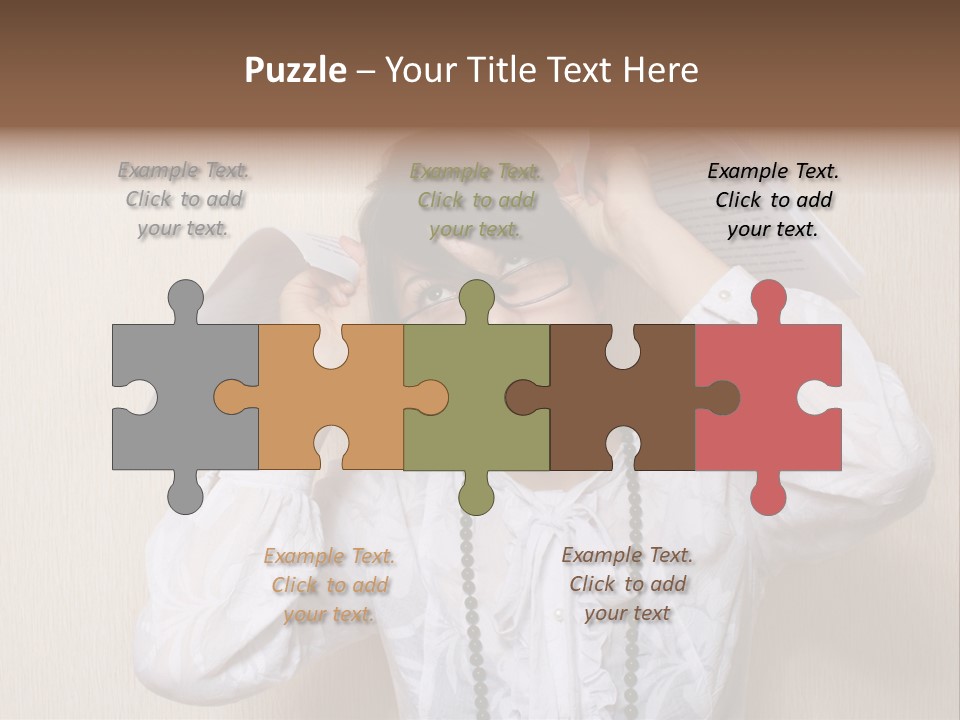 Office Arms Manager PowerPoint Template