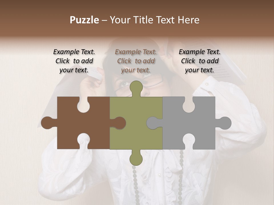 Office Arms Manager PowerPoint Template