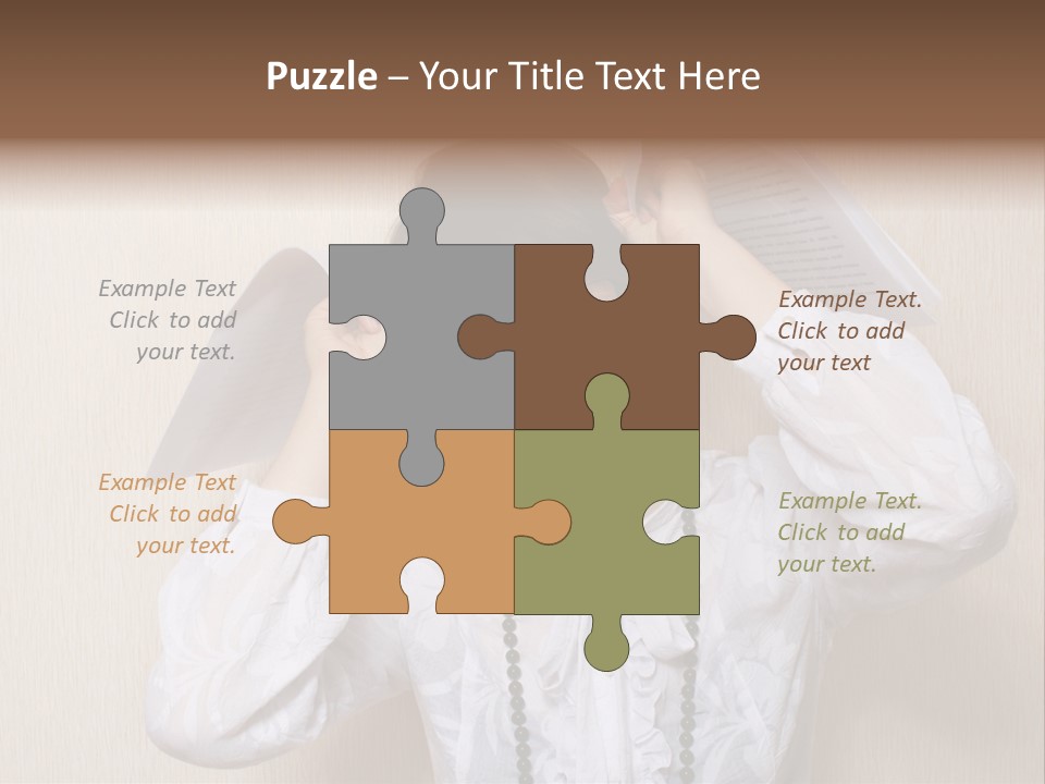 Office Arms Manager PowerPoint Template