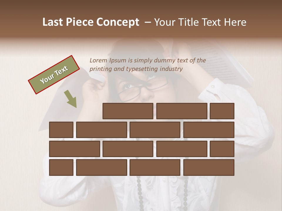Office Arms Manager PowerPoint Template