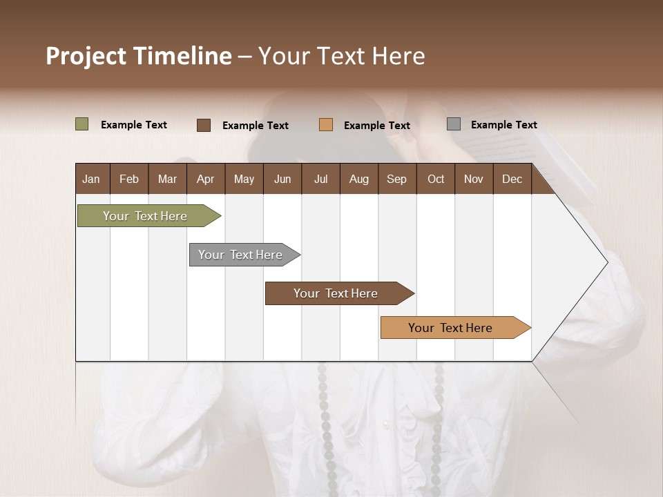Office Arms Manager PowerPoint Template