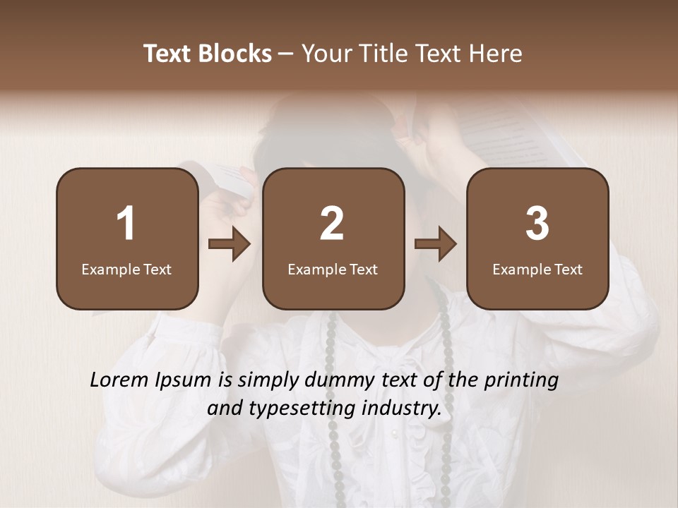 Office Arms Manager PowerPoint Template
